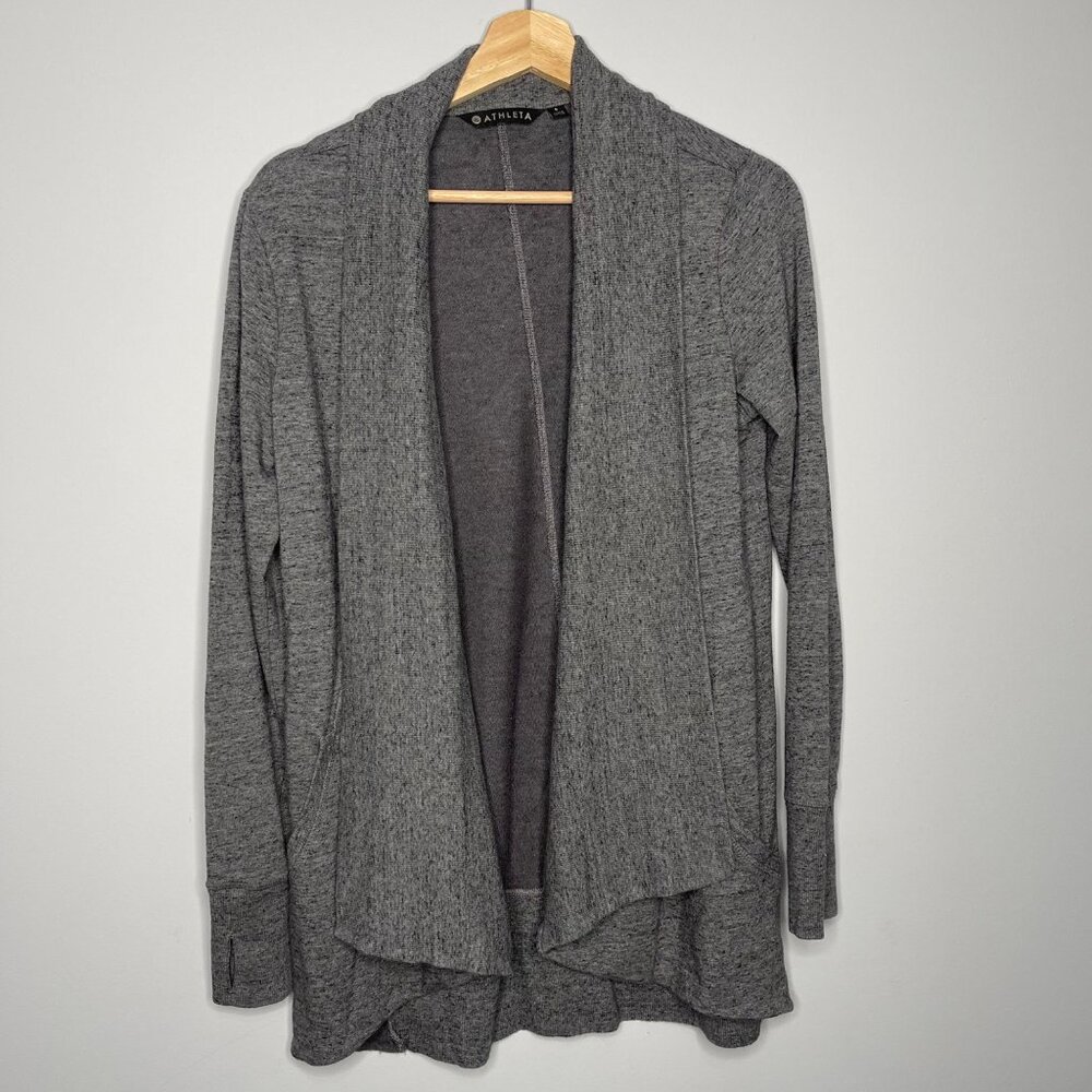 Womens size Small‎ Grey Athleta Cardigan